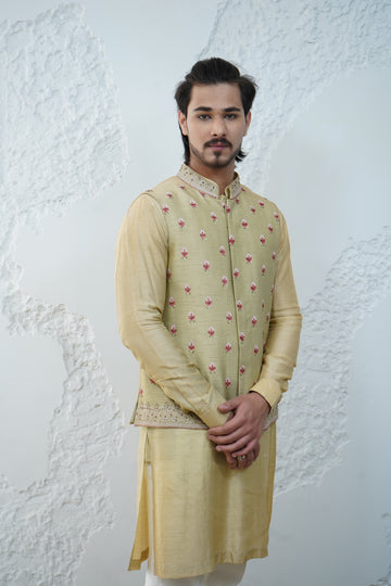 Hazel Yellow Bundi Jacket Set